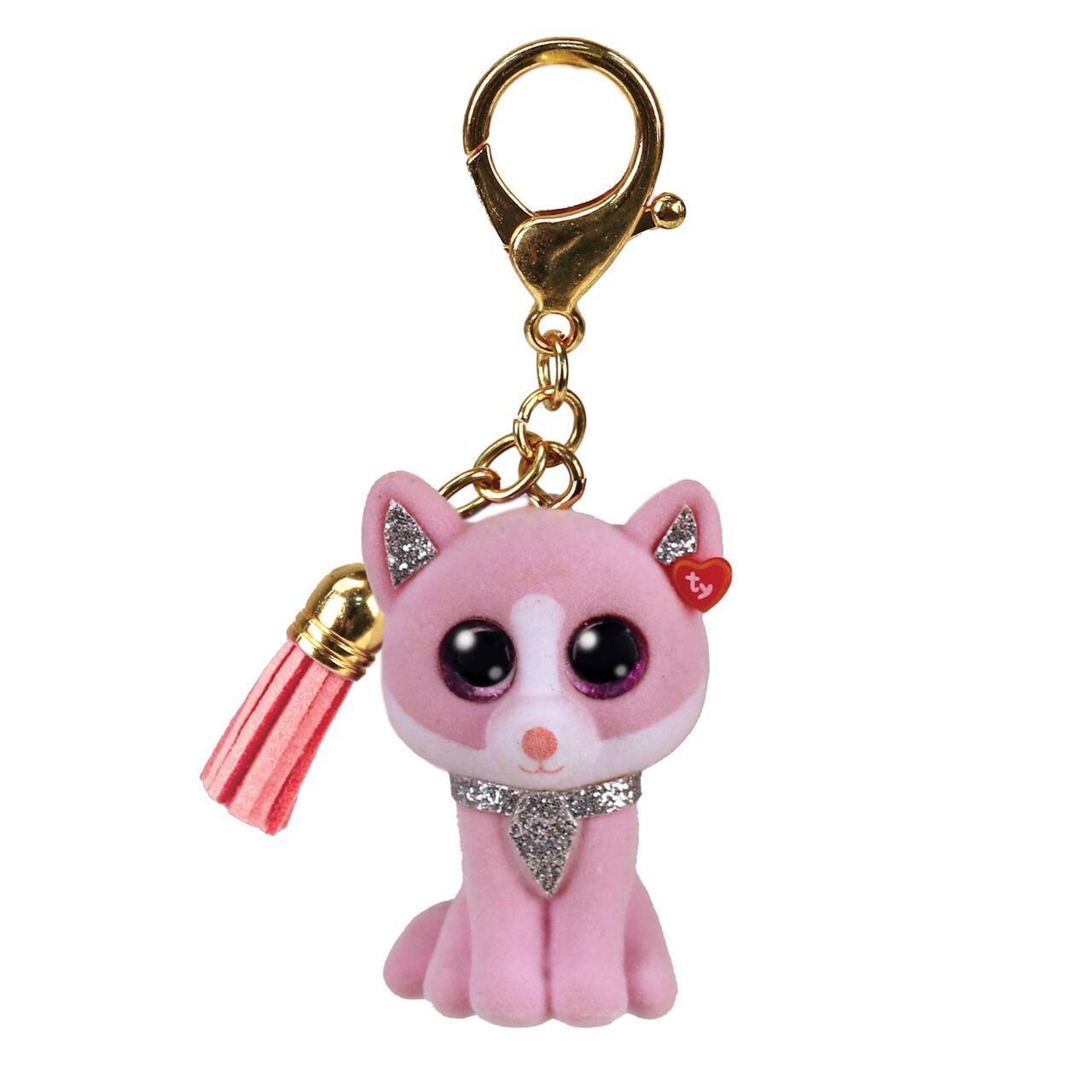 Ty Beanie Boos Fiona Pink Cat Clip Michaels ty-beanie-boos-fiona-pink-cat-clip-michaels